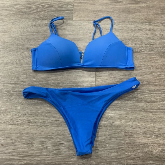 Other - Blue Padded Bikini Set size small/medium